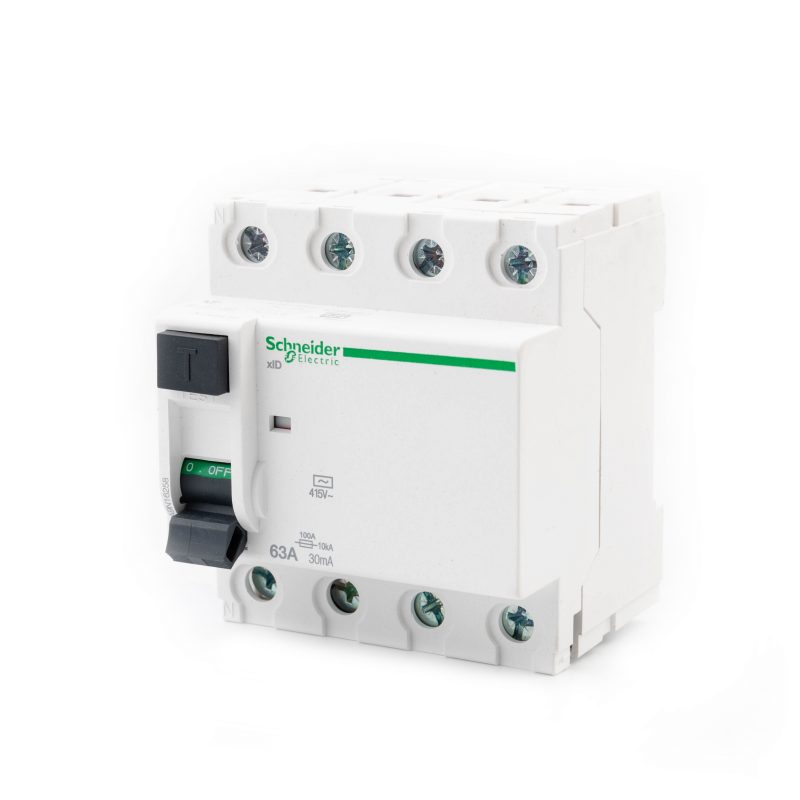 Устройство защитного отключения Schneider Electric Acti 9 xID 4P 63A 30mA AC (УЗО) 1