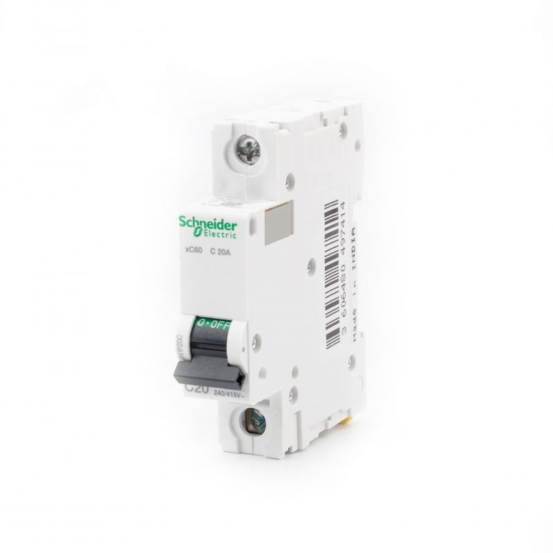 Автоматический выключатель Schneider Electric Acti 9 xC60 1P 20A C 10kA 1