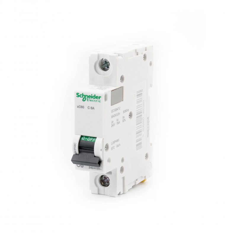 Автоматический выключатель Schneider Electric Acti 9 xC60 1P 6A C 10kA 1