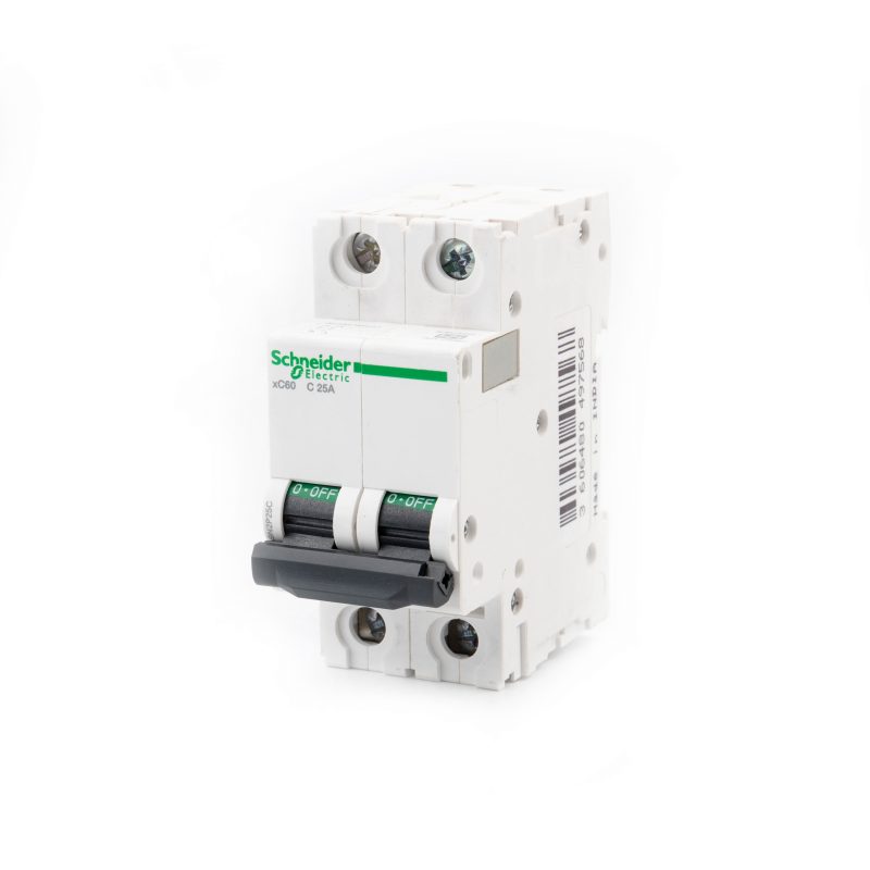 Автоматический выключатель Schneider Electric Acti 9 xC60 2P 25A C 10kA 1