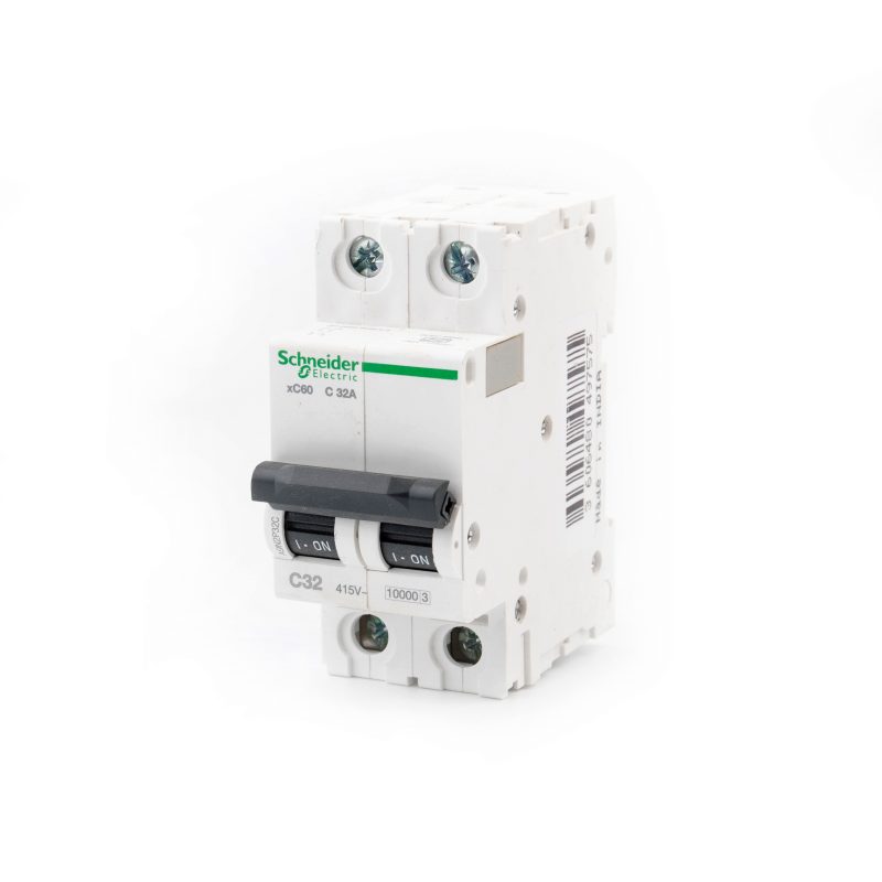 Автоматический выключатель Schneider Electric Acti 9 xC60 2P 32A C 10kA 1