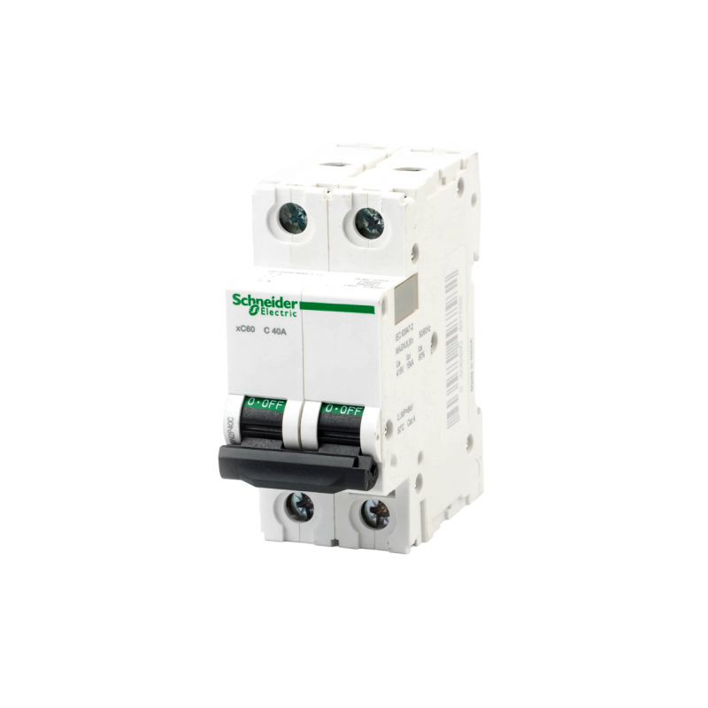 Автоматический выключатель Schneider Electric Acti 9 xC60 2P 40A C 10kA 1