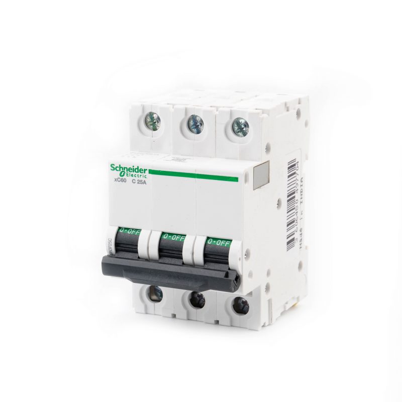 Автоматический выключатель Schneider Electric Acti 9 xC60 3P 25A C 10кA 1