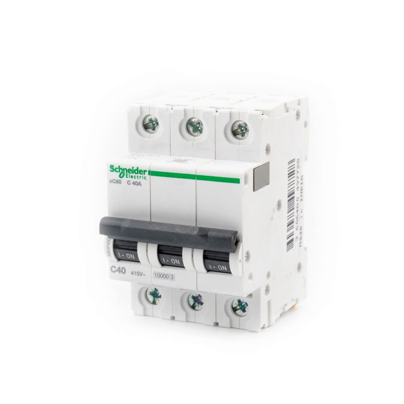 Автоматический выключатель Schneider Electric Acti 9 xC60 3P 40A C 10кA 1