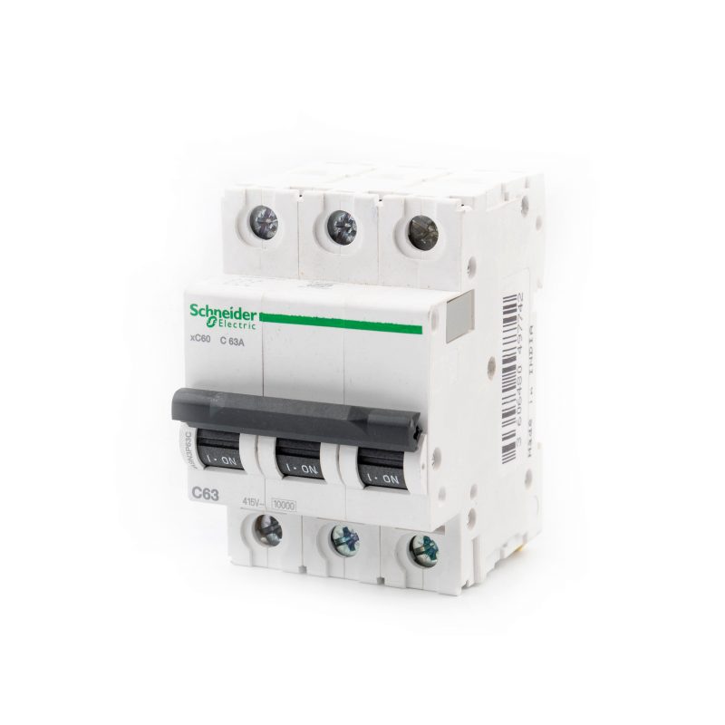 Автоматический выключатель Schneider Electric Acti 9 xC60 3P C 63A 10кA 1